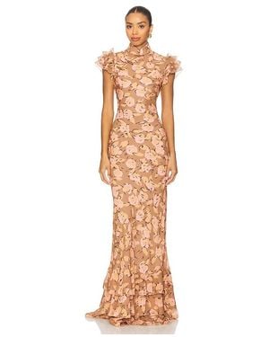 SAU LEE Gemma Dress - Natural