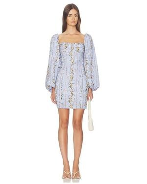 Agua Bendita ROBE LORENA en Blue - Bleu