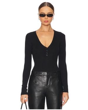 SER.O.YA Lia Bodysuit - Black