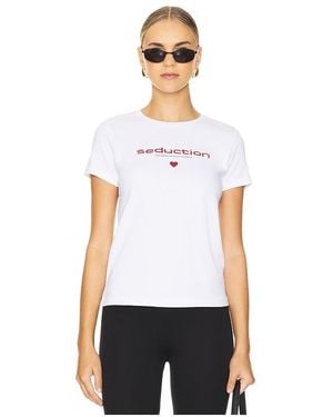 Jaded London Seduction Glitter Tee - White