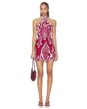 Poupette Manon Mini Dress - Red