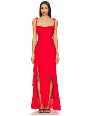 MAJORELLE Charrisse Gown - Red