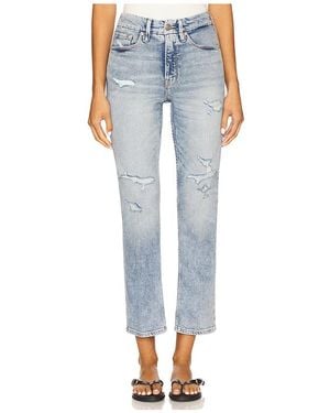 GOOD AMERICAN Good Icon Straight Ankle Jeans - ブルー