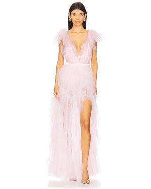 For Love & Lemons Maxine Gown - White