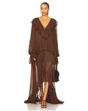 De La Vali Kona Maxi Dress - Brown