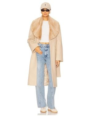 Lioness Abrigo Endless Coat En Talla En - Blanco