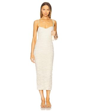 AFRM Vestido Tosca En Color Crema Talla En - Blanco