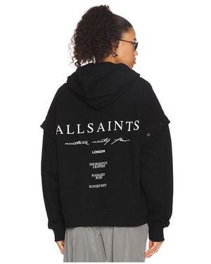 AllSaints Aroma Amphia Hoody - Black