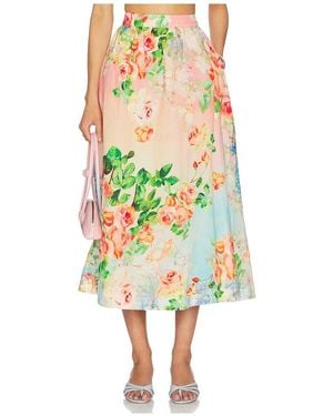 Hemant & Nandita Midi Skirt - Multicolour