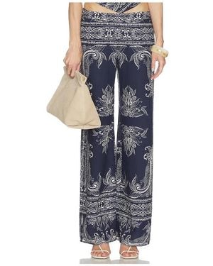 Amanda Uprichard Arielle Trousers - Blue