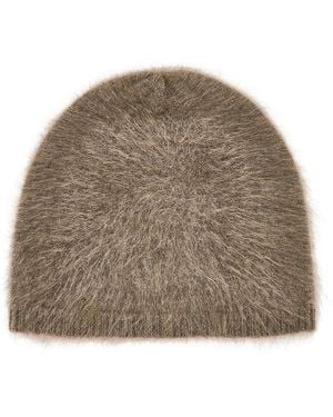 Lisa Yang Brushed Beanie - Natural