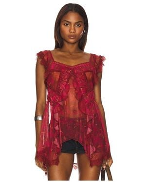 Free People Tunika Ivie - Rot