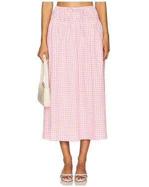 Lovers + Friends Aimee Maxi Skirt - Pink