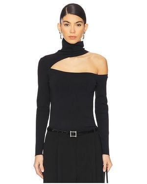 L'Agence 'Agence Azia カットアウトディテールタートルネック - ブラック