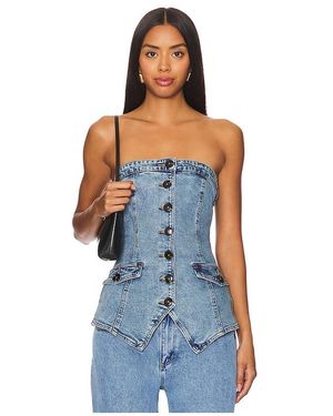 Blank NYC Denim Top - Blue