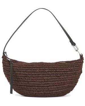AllSaints Luna Micro Paper Bag - Brown