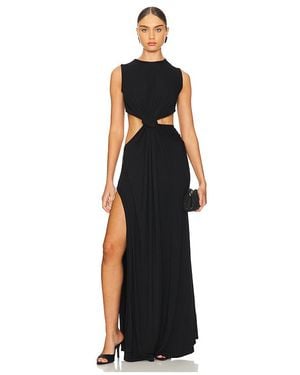 Sid Neigum Twisted Cutout Maxi Dress - Black
