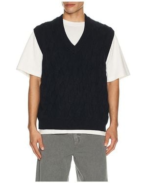 Reiss Weste Walton - Schwarz
