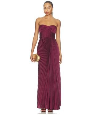 AMUR Joyceann Sweetheart Gown - Red