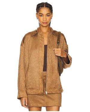 House of Harlow 1960 X Revolve Della Faux Suede Jacket - Brown
