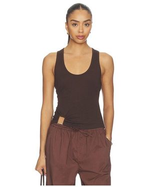 ROAME. Cody Rib Tank En. Taille Also En S, M, Xl - Marron