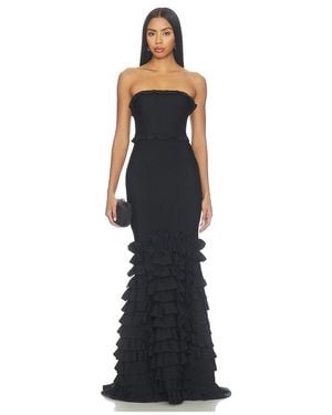 Lovers + Friends Elarra Bandage Gown - Blue