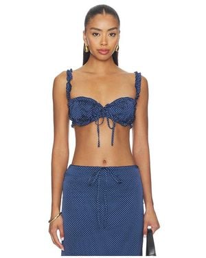 MORE TO COME Oberteil Reese - Blau