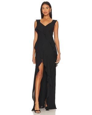 Amanda Uprichard Cantara Gown - Black