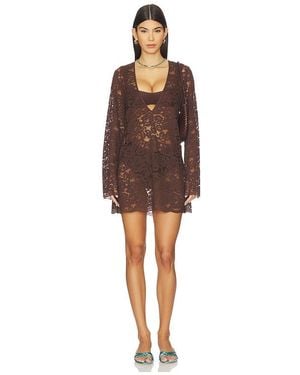Shani Shemer Rebecca Mini Dress - Brown
