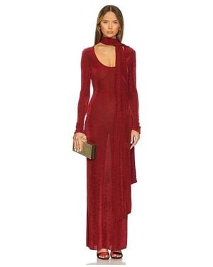 SER.O.YA Rashelle Maxi Dress - Red