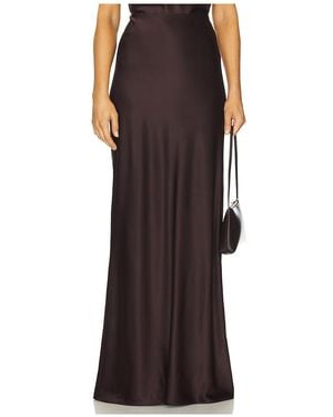 Veronica Beard Falda Maxi Medina En Color Marrón Talla (También En 4)