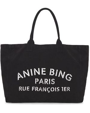 Anine Bing Tote-Bag Leo - Schwarz
