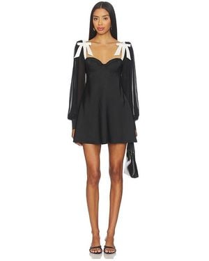 MAJORELLE Baylee Mini Dress - Black
