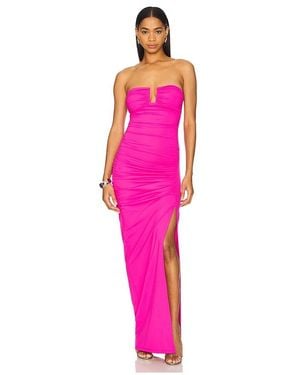 Susana Monaco Maxivestido Dress En Color Fucsia Talla (También En M, S, Xs) - Rosa
