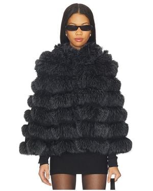 Adrienne Landau Landau Cape - Black