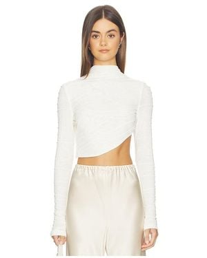 Bec & Bridge Brenna Pintuck Top - White