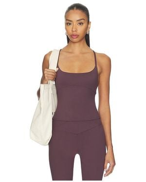 WellBeing + BeingWell Flowwell Haven Tank - Purple