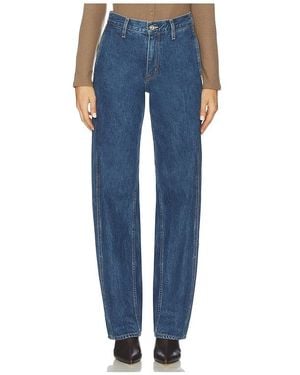 SLVRLAKE Denim Cassie Chino Wide Leg Jeans - Blue