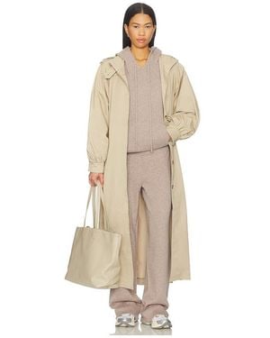 Bardot Isler Longline Trench Coat - Natural