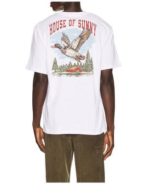 House Of Sunny Mallard Point Tee - White