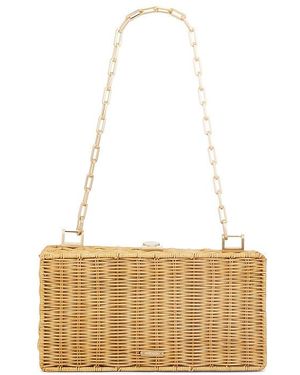 Cult Gaia The Backgammon Clutch - White