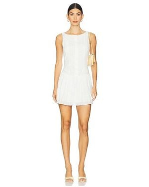 Elodie the Label Marieka Mini Dress - White