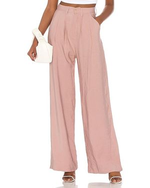 NonChalant Label Pantalones Fabi En Talla (También En M) - Rosa
