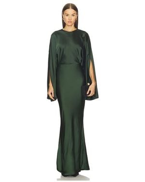 Norma Kamali Reverse Obie Gown - Green