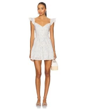 LoveShackFancy Rietta Dress - White