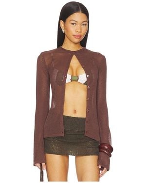 SNDY'S Cardigan Hadley - Braun