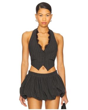 retroféte Arletha Vest - Black