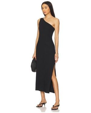 Seafolly Jersey One Shoulder Dress - Black
