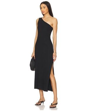 Seafolly Jersey One Shoulder Dress - Black