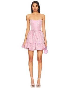 V. Chapman Ginny Corset Mini Dress - Pink